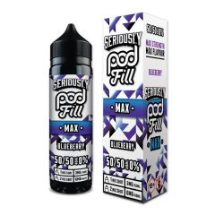   Doozy Vape Co Seriously Pod Fill Max Blueberry 40ml shortfill