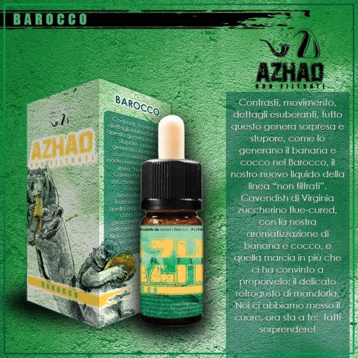 [Kifutott] Azhad's Elixirs Barocco 10ml aroma