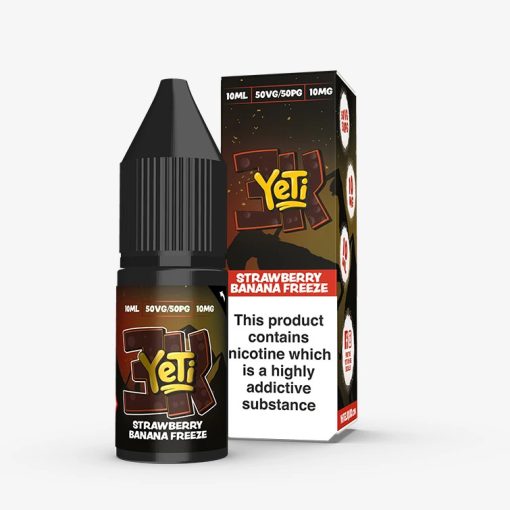 Yeti Strawberry Banana Freeze 10ml 20mg/ml nikotinsó