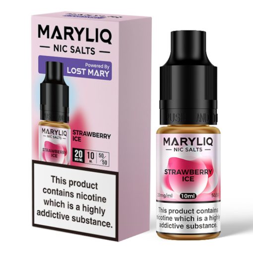 Maryliq Strawberry Ice 10ml 10mg/ml nicsalt