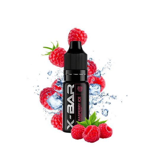 X-Bar Raspberry Ice 10ml 10mg/ml nikotinsó