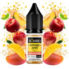 Bombo Wailani Juice Peach and Mango 10ml 10mg/ml nikotinsó