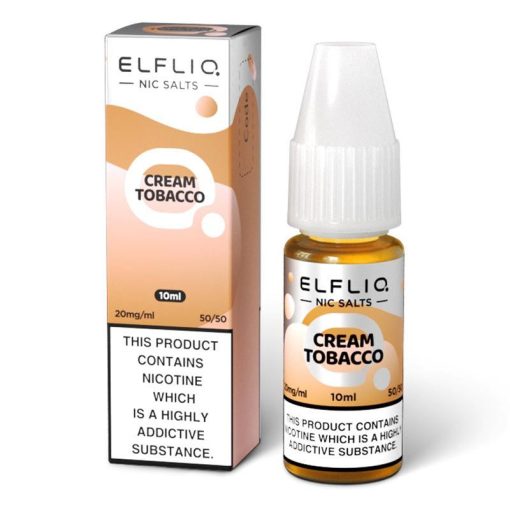 Elfliq Snoow Tobacco (Cream Tobacco) 10ml 10mg/ml nikotinsó