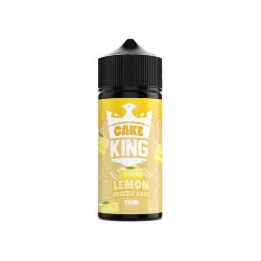 King E-Liquids Cake King Lemon Drizzle Cake 100ml shortfill