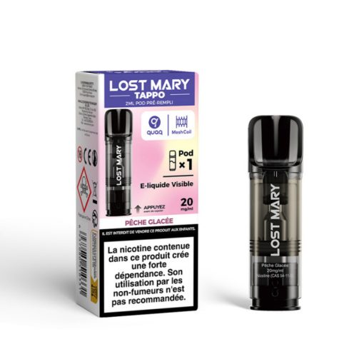 Lost Mary Tappo Peach Ice előretöltött podfej 20mg/ml