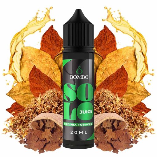 [Discontinued] Bombo Solo Juice Virginia Tobacco 20ml longfill