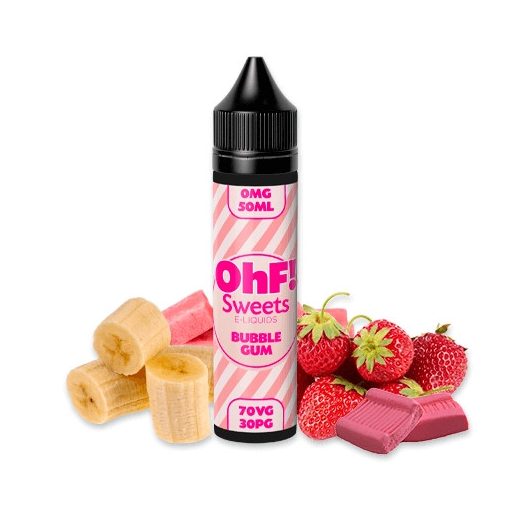 OhF! Sweets Bubblegum 50ml shortfill