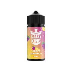 King E-Liquids Fizzy King Grape Lemonade 100ml shortfill