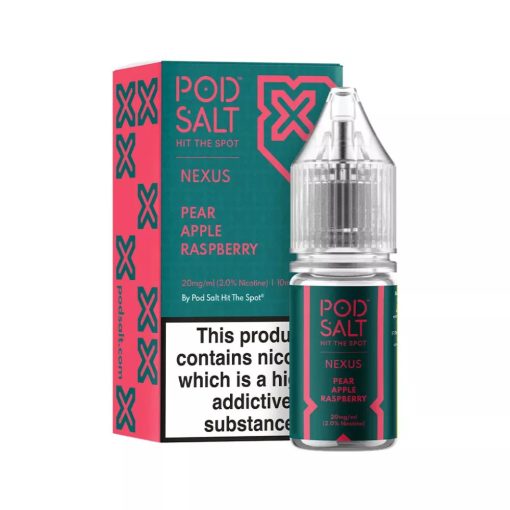 Pod Salt Nexus Pear Apple Raspberry 10ml 10mg/ml nikotinsó