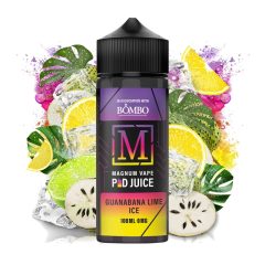   Magnum Vape Pod Juice X Bombo Guanabana Lime Ice 100ml shortfill