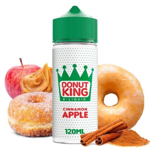 Donut King Cinnamon Apple 100ml shortfill