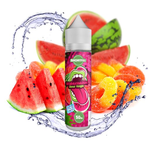 Big Mouth Watermelon Sour Rings Ice Hit 50ml shortfill