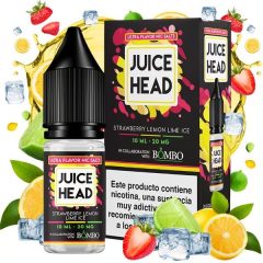   Juice Head X Bombo Strawberry Lemon Lime 10ml 10mg/ml nikotinsó