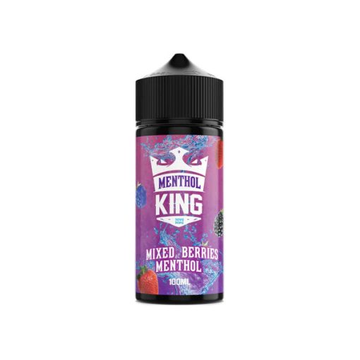 King E-Liquids Menthol King Mixed Berries Menthol 100ml shortfill