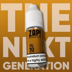 ZAP! Juice Bar Salt Coffee Tobacco 10ml 10mg/ml nicsalt