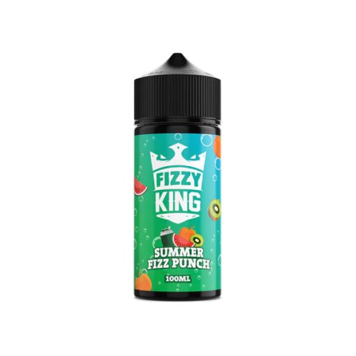 King E-Liquids Fizzy King Summer Fizz Punch 100ml shortfill