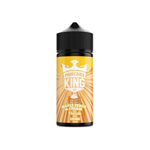 King E-Liquids Pancake King Maple Syrup & Cream Pancake 100ml shortfill