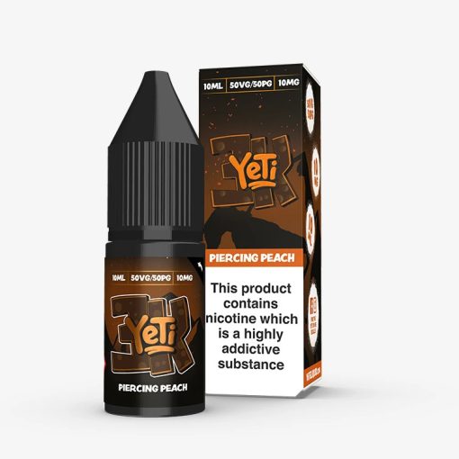 Yeti Piercing Peach 10ml 10mg/ml nikotinsó