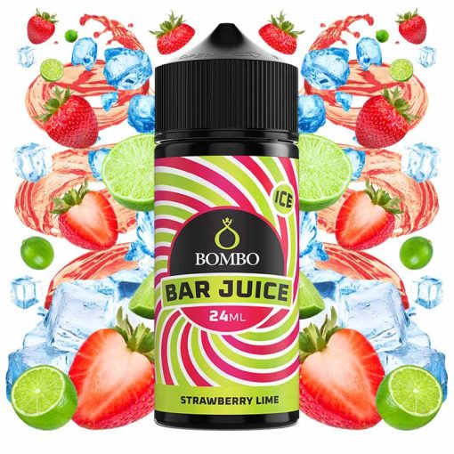 Bombo Bar Juice Strawberry Lime 24ml longfill