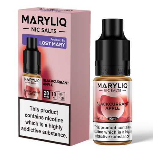 Maryliq Blackcurrant Apple 10ml 10mg/ml nikotinsó