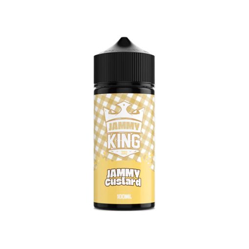 King E-Liquids Jammy King Jammy Custard 100ml shortfill