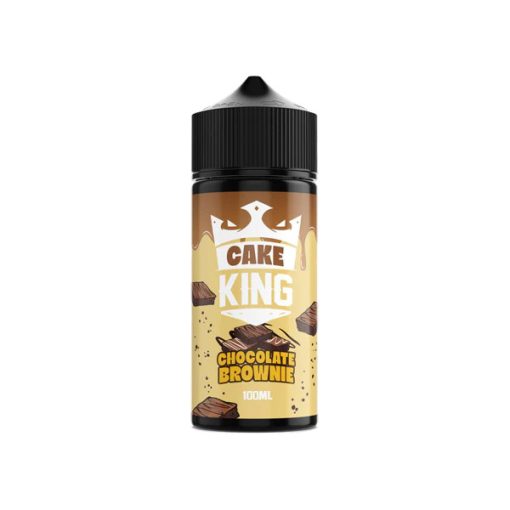 King E-Liquids Cake King Chocolate Brownie 100ml shortfill