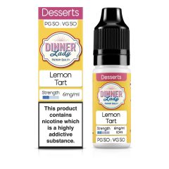 Dinner Lady Lemon Tart 10ml 6mg/ml eliquid