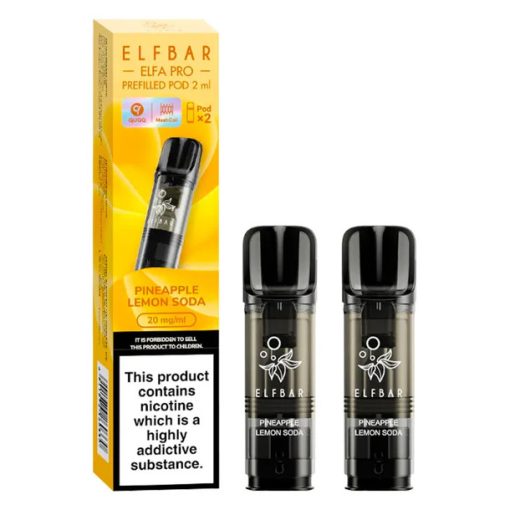 ELFA Pro Pineapple Lemon QI (Pineapple Lemon Soda) 20mg/ml prefilled pod cartridge 2pcs