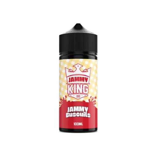 King E-Liquids Jammy King Jammy Biscuits 100ml shortfill