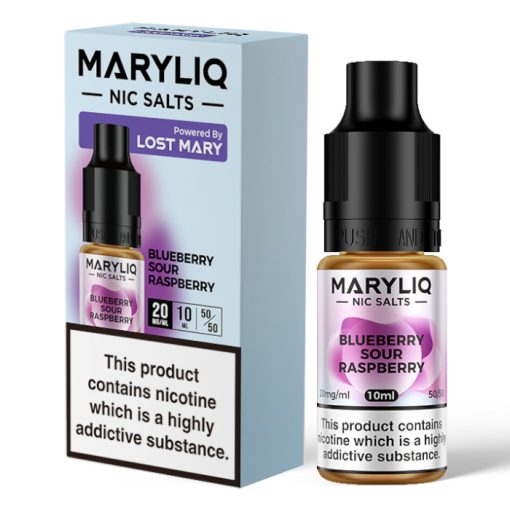 Maryliq Blueberry Sour Raspberry 10ml 10mg/ml nikotinsó