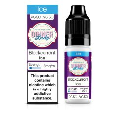 Dinner Lady Blackcurrant Ice 10ml 3mg/ml eliquid