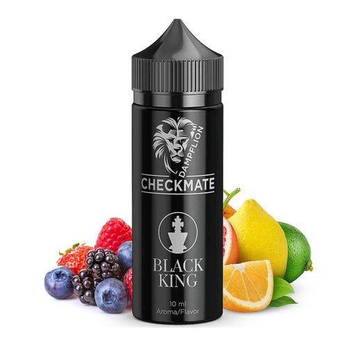 Dampflion Checkmate Black King 10ml longfill