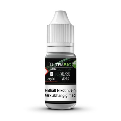 Ultrabio 30PG/70VG 10ml 18mg/ml nikotin booster