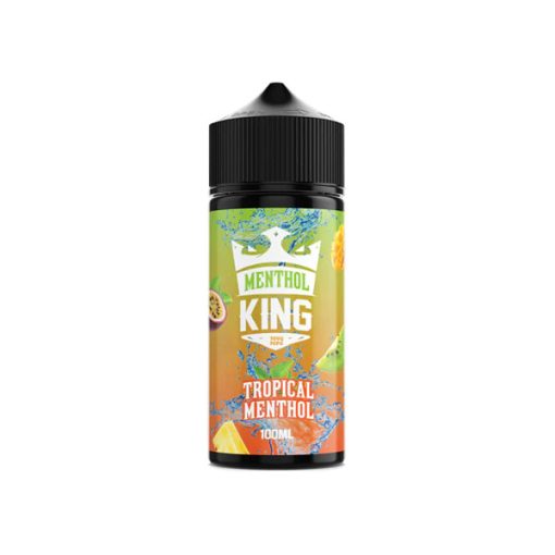 King E-Liquids Menthol King Tropical Menthol 100ml shortfill