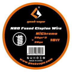   GeekVape N80 Fused Clapton 28GA*3+36GA ellenálláshuzal ZN08