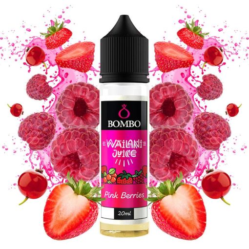 [Kifutott] Bombo Wailani Juice Pink Berries 20ml longfill