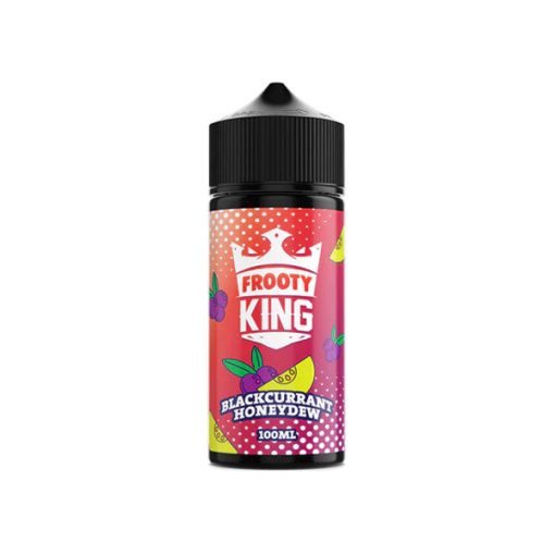 King E-Liquids Frooty King Blackcurrant Honeydew 100ml shortfill