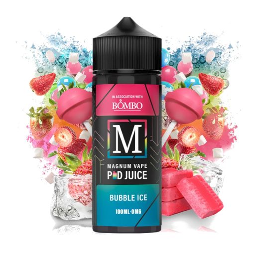 Magnum Vape Pod Juice X Bombo Bubble Ice 100ml shortfill