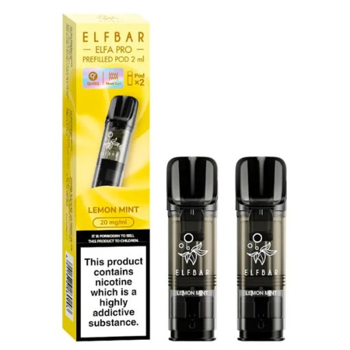 ELFA Pro Lemon Mint 20mg/ml prefilled pod cartridge 2pcs