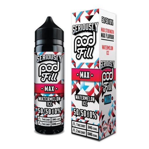 Doozy Vape Co Seriously Pod Fill Max Watermelon Ice 40ml shortfill