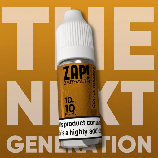 ZAP! Juice Bar Salt Coffee Tobacco 10ml 20mg/ml nikotinsó