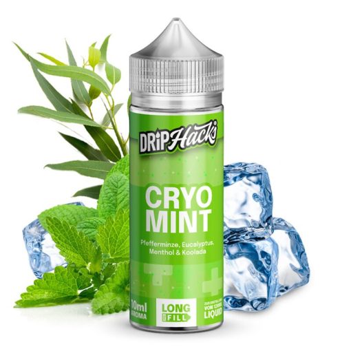 [Kifutott] Drip Hacks Cryo Mint 10ml aroma