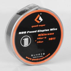   GeekVape N80 Fused Clapton 26GA*3+36GA ellenálláshuzal ZN07