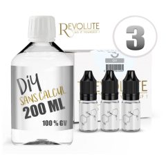 Revolute 0PG/100VG 3mg/ml 200ml nikotinos alapfolyadék