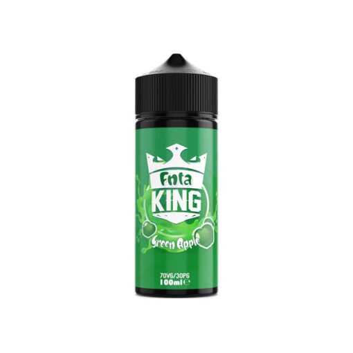 King E-Liquids Fnta King Green Apple 100ml shortfill