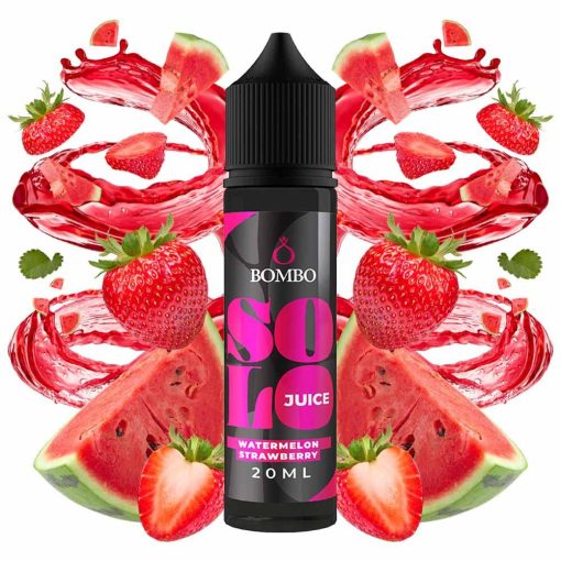 [Discontinued] Bombo Solo Juice Watermelon Strawberry 20ml longfill