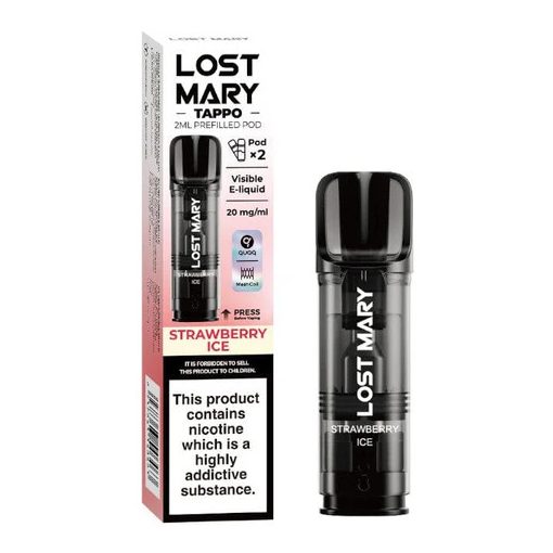 Lost Mary Tappo Strawberry Ice előretöltött podfej 20mg/ml 2db