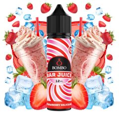 Bombo Bar Juice Strawberry Milkshake 12ml longfill