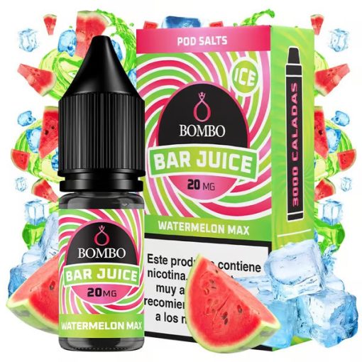 Bombo Bar Juice Watermelon Max 10ml 10mg/ml nikotinsó