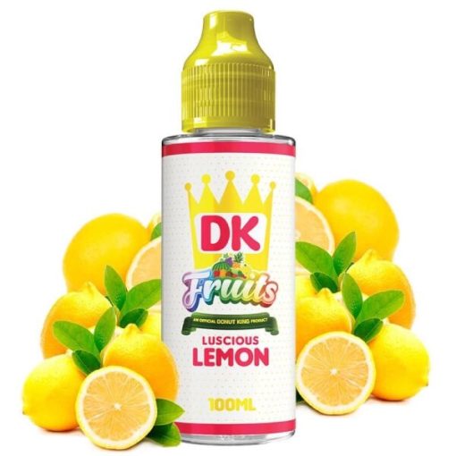 Donut King Fruits Luscious Lemon 100ml shortfill